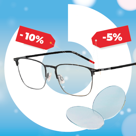 Двойная выгода  при заказе оправы!