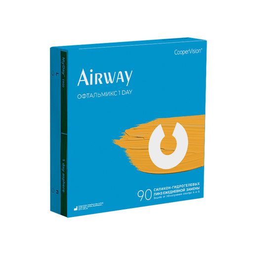 Контактные линзы Airway Офтальмикс 1Day упаковка(90 линз) купить ...