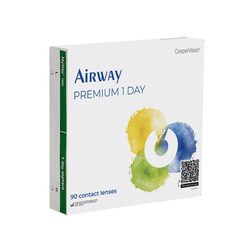 Контактные линзы Airway Premium 1DAY 90pk (90 шт.) купить в Казани ...