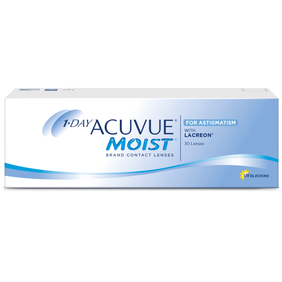 Контактные линзы ACUVUE® MOIST 1-DAY for ASTIGMATISM (30 шт.)