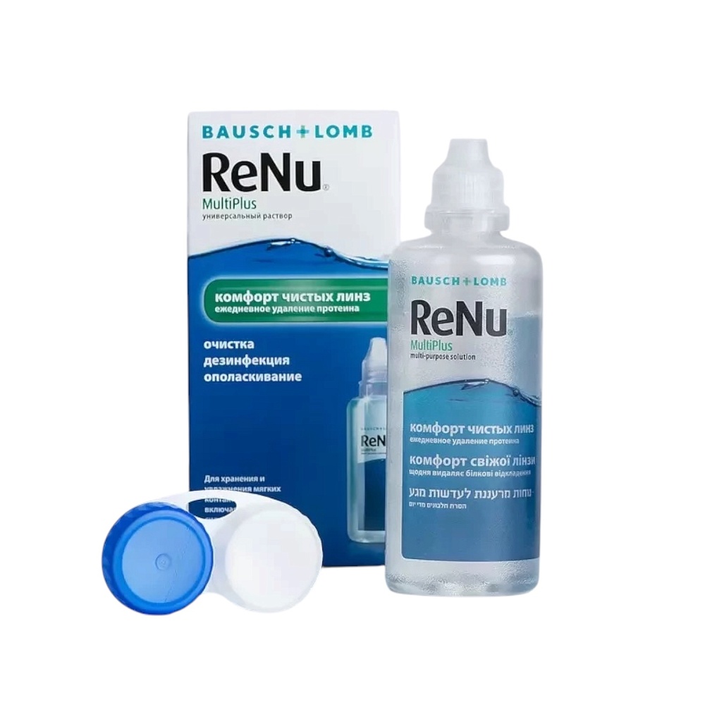 Раствор ReNu Multi Plus 120 мл
