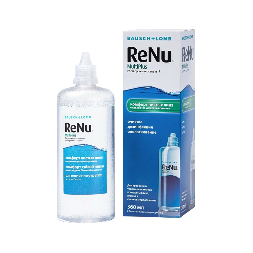 Раствор ReNu Multi Plus 360 мл